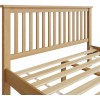 Buxton Rustic Oak Furniture 5ft King Size Bed