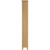 Buxton Rustic Oak Furniture Large Bookcase