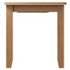 Exeter Light Oak Furniture 1.2m Extending Dining Table