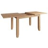 Exeter Light Oak Furniture 1.6m Extending Dining Table