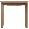 Exeter Light Oak Furniture 1.6m Extending Dining Table