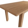 Exeter Light Oak Furniture 1.6m Extending Dining Table