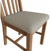 Exeter Light Oak Furniture Dining Chair (Pair)