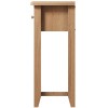 Exeter Light Oak Furniture Console Table