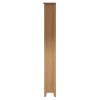 Exeter Light Oak Furniture Large Bookcase