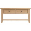 Exeter Light Oak Furniture Large Coffee Table