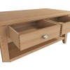 Exeter Light Oak Furniture Large Coffee Table