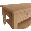 Exeter Light Oak Furniture Large Coffee Table