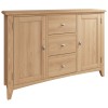 Exeter Light Oak Furniture Large Sideboard