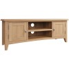 Exeter Light Oak Furniture Large TV Unit