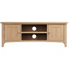 Exeter Light Oak Furniture Large TV Unit