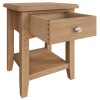 Exeter Light Oak Furniture Lamp Table