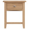 Exeter Light Oak Furniture Lamp Table