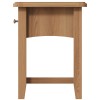 Exeter Light Oak Furniture Lamp Table