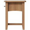 Exeter Light Oak Furniture Lamp Table