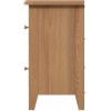 Exeter Light Oak Furniture Small Bedside Cabinet