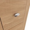 Exeter Light Oak Furniture Small Bedside Cabinet