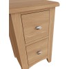 Exeter Light Oak Furniture Small Bedside Cabinet