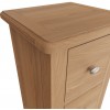 Exeter Light Oak Furniture Small Bedside Cabinet