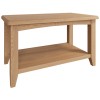 Exeter Light Oak Furniture Small Coffee Table