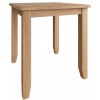 Exeter Light Oak Furniture Fixed Top Dining Table