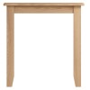 Exeter Light Oak Furniture Fixed Top Dining Table