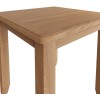 Exeter Light Oak Furniture Fixed Top Dining Table