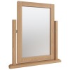 Exeter Light Oak Furniture Dressing Table Mirror