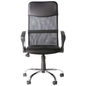 Alphason Office Furniture Orlando Black Mesh Fabric Office Chair Alphason Office Furniture Orlando Black Mesh Fabric Office Chair