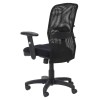 Alphason Office Furniture Dakota Black Mesh Fabric Managers Office Chair