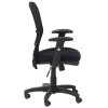 Alphason Office Furniture Dakota Black Mesh Fabric Managers Office Chair