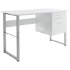 Alphason Office Furniture Cabrini White Office Desk