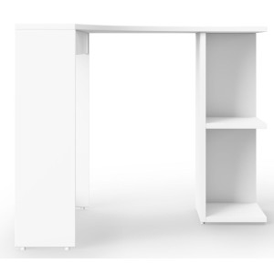 Alphason Office Furniture Chesil White Corner Desk Alphason Office Furniture Chesil White Corner Desk