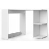 Alphason Office Furniture Chesil White Corner Desk