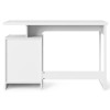 Alphason Office Furniture Bridport Glossy White Computer Desk