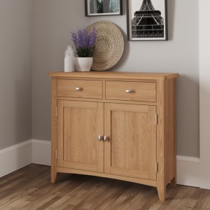 Exeter Light Oak Furniture Medium Sideboard Exeter Light Oak Furniture Medium Sideboard
