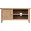 Exeter Light Oak Furniture Small TV Unit