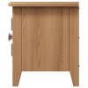 Exeter Light Oak Furniture Small TV Unit