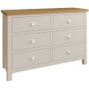 Wittenham Painted Furniture 6 Drawer Wide Chest