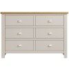 Wittenham Painted Furniture 6 Drawer Wide Chest