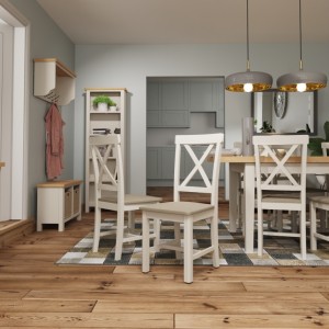 Wittenham Painted Furniture Cross Back Dining Chair (Pair) Wittenham Painted Furniture Cross Back Dining Chair (Pair)