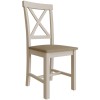 Wittenham Painted Furniture Cross Back Dining Chair (Pair)