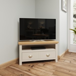 Wittenham Painted Furniture Corner TV Unit Wittenham Painted Furniture Corner TV Unit