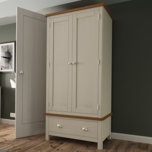Wittenham Painted Furniture Gents Double Wardrobe Wittenham Painted Furniture Gents Double Wardrobe