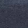 Alphason Furniture Novogratz Bowen Blue Ottoman with Contrast Welting