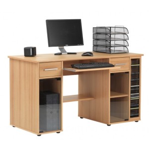 Alphason Office Furniture San Jose Beech Computer Desk Alphason Office Furniture San Jose Beech Computer Desk