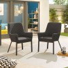 Nova Outdoor Fabric Genoa Dark Grey 8 Seat Round Dining Set