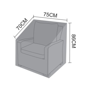 Nova Garden Furniture Black Cambridge Armchair Cover Nova Garden Furniture Black Cambridge Armchair Cover