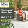 Nova Garden Furniture Black Cambridge Armchair Cover