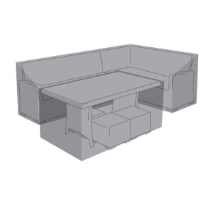Nova Garden Furniture Black Right Hand Corner Dining Set Cover Nova Garden Furniture Black Right Hand Corner Dining Set Cover